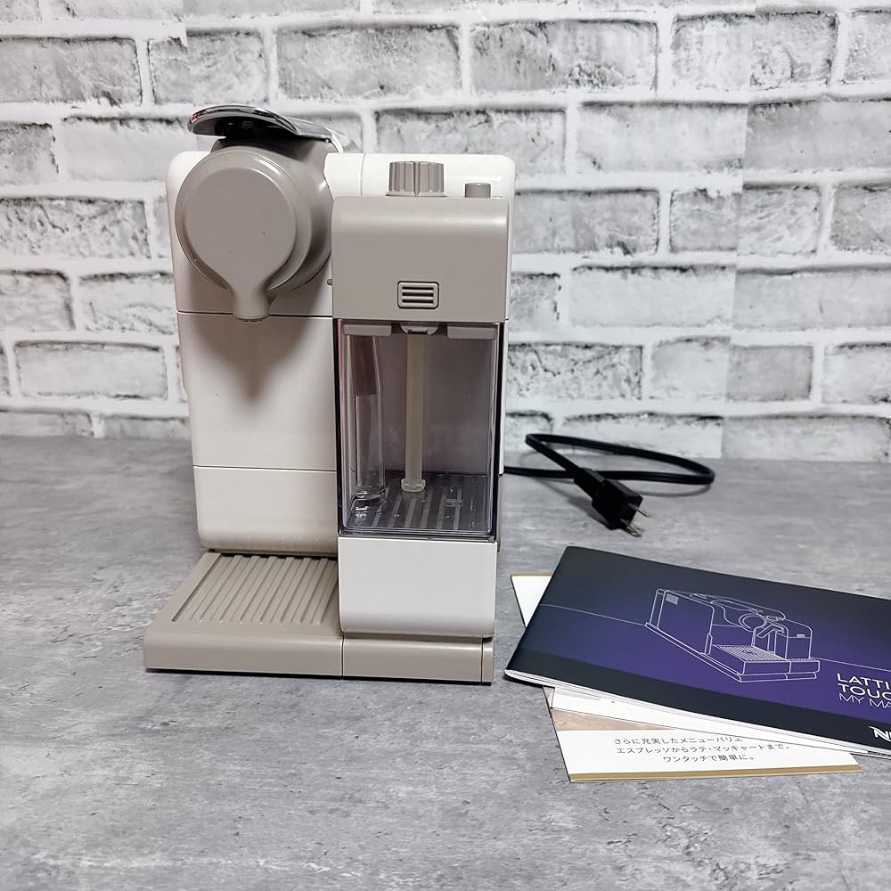 Amazon.co.jp: ネスプレッソ ラティシマ・タッチ プラス F521WH Amazon.co.jp: ネスプレッソ ラティシマ・タッチ プラス F521WH